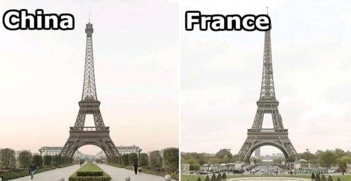 [정답] 둘 중에 어떤 게 진짜 에펠탑일까 | 인스티즈