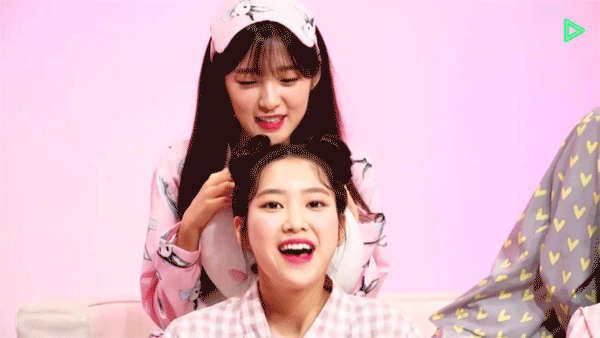 오마이걸 아린&amp;지호.gif | 인스티즈