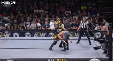 [AEW] 케니 오메가 &amp; 행맨 페이지 vs 루차 브라더스 gif | 인스티즈