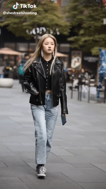 중국 길거리 패션.GIF | 인스티즈
