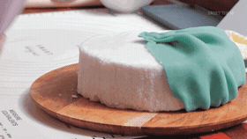 보자기 떡케이크 만드는 과정 | 인스티즈