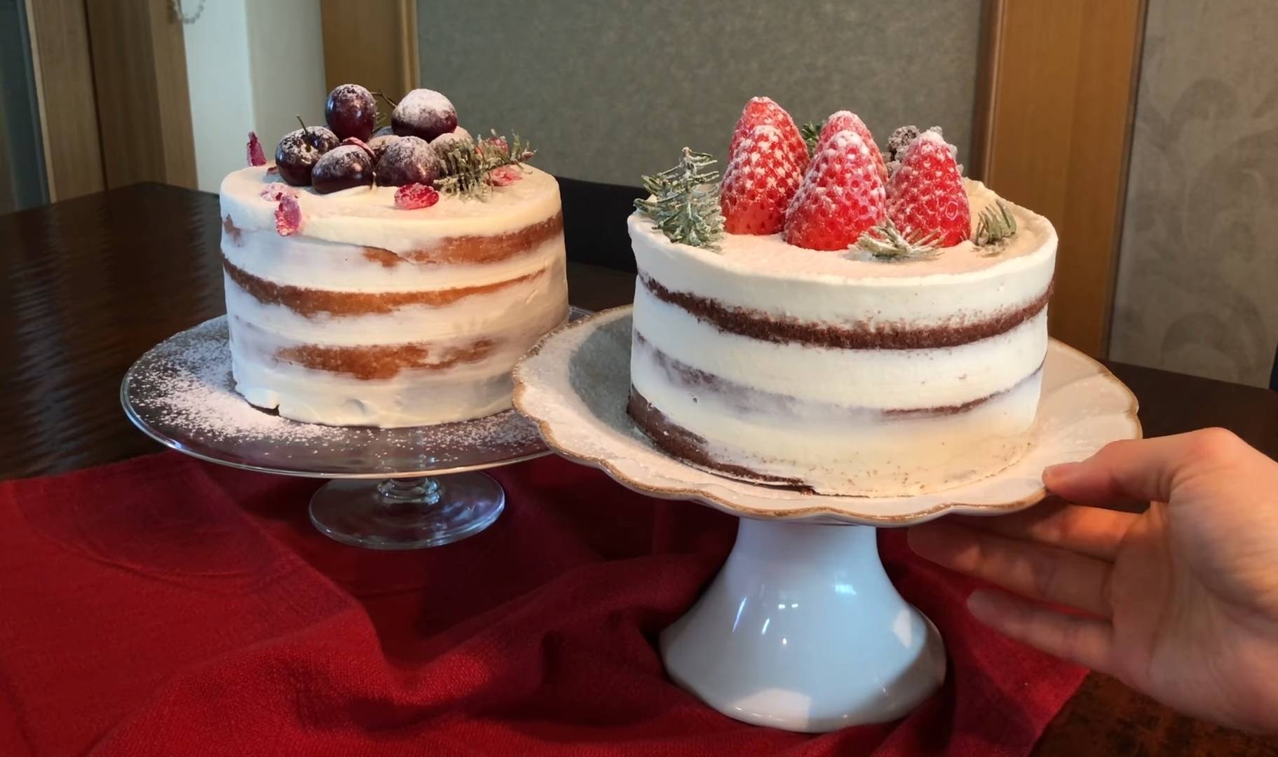 크리스마스 케이크 만드는 신세경.vlog | 인스티즈