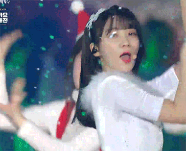 [움짤] 오늘자 가요대전 오마이걸 지호, 비니, 아린.gif | 인스티즈