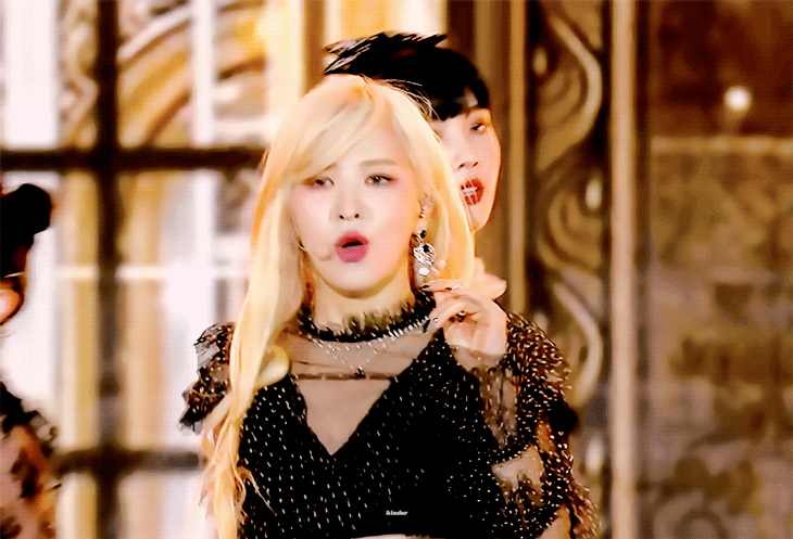 오늘 가요대전 웬디.gif | 인스티즈