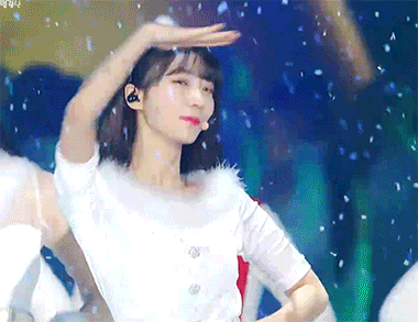 [움짤] 오늘자 가요대전 오마이걸 지호, 비니, 아린.gif | 인스티즈