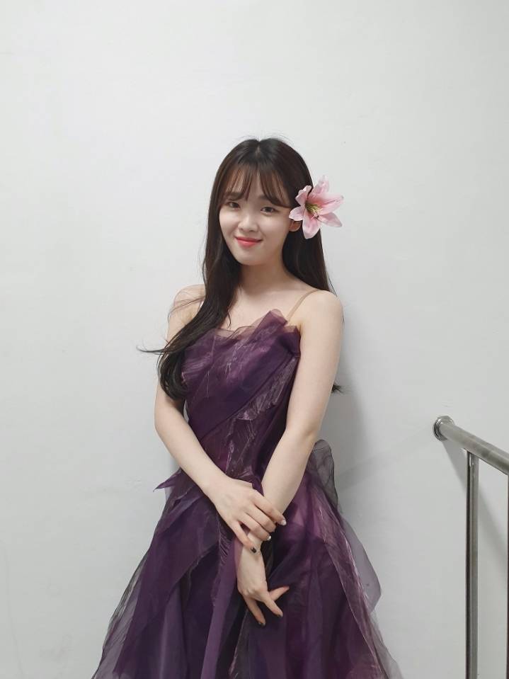 오늘자 팔로우미&amp;가요대전 오마이걸 승희.gif | 인스티즈