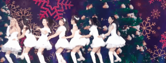 오마이걸 가요대전 단체안무.gif | 인스티즈