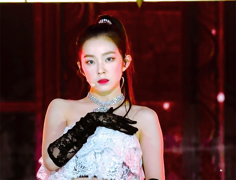 어제 가요대전 포니테일 아이린의 미모 ㄷㄷㄷ.gif | 인스티즈