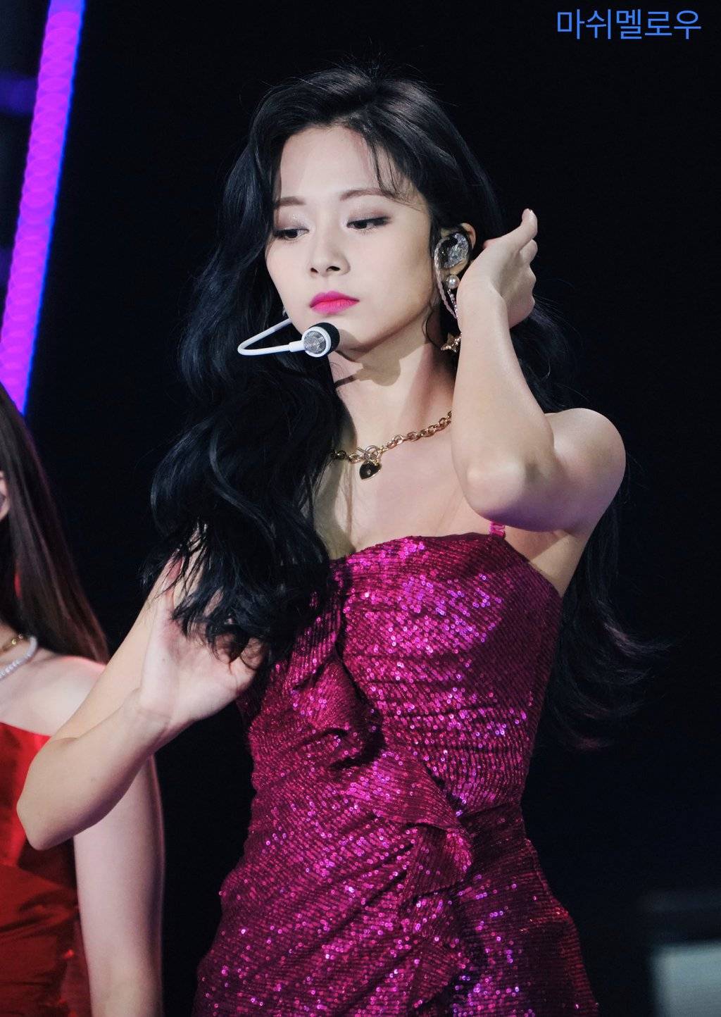 오늘 가요대전에서 미모 미쳤던 쯔위.gif | 인스티즈