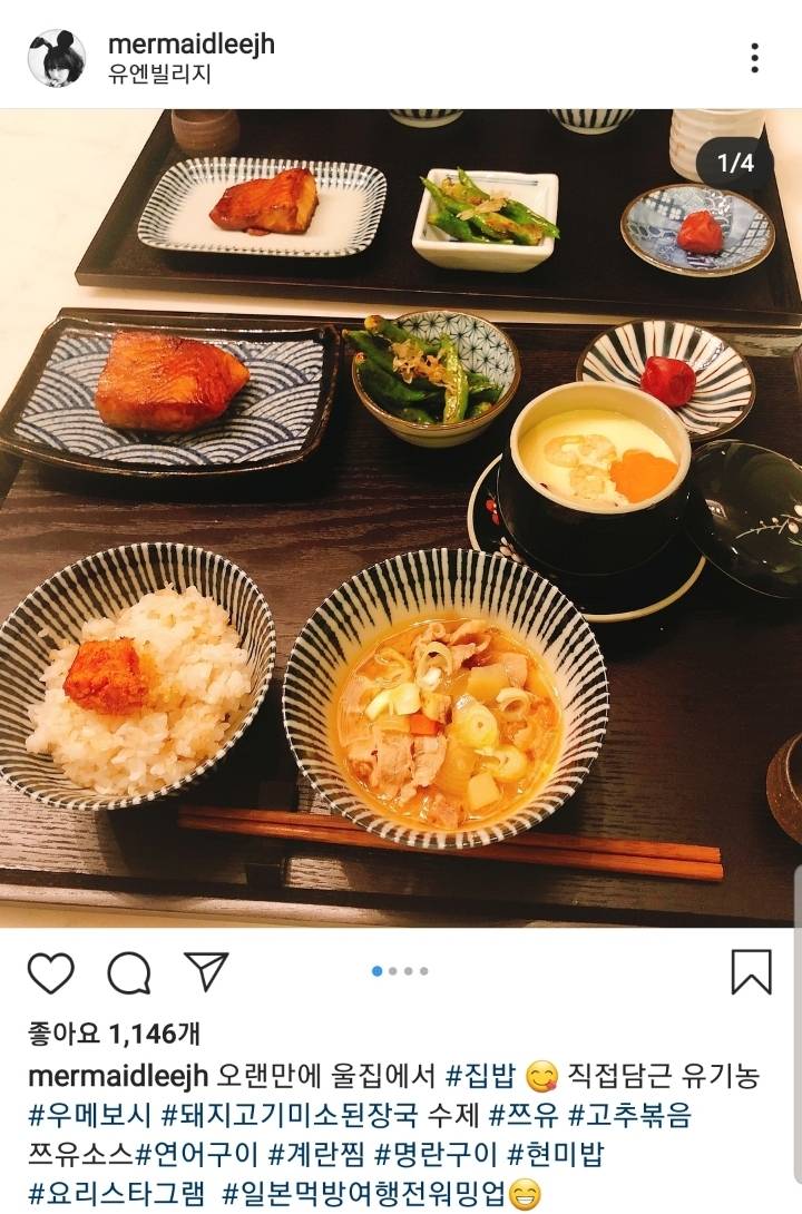 이정현이 차리는 집밥과 혼밥의 수준.jpg | 인스티즈