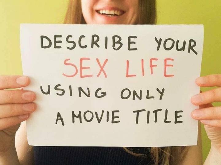 영화 제목으로 당신의 성생활을 표현해주세요 | 인스티즈