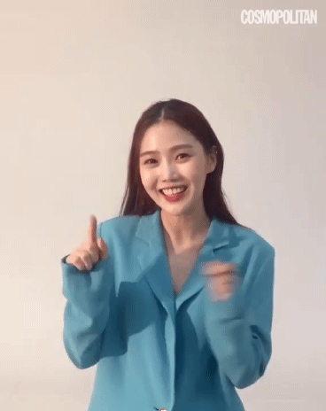 오마이걸 효정 애교송.gif | 인스티즈