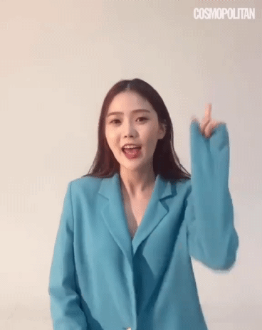 오마이걸 효정 애교송.gif | 인스티즈