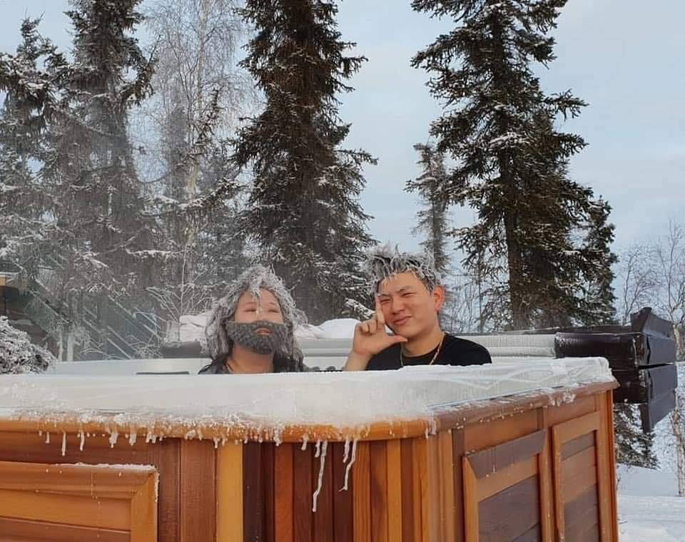 영하 30도에 야외에서 스파한 홍현희 부부.jpg | 인스티즈