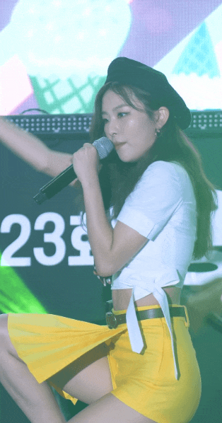 레드벨벳 슬기 노란 핫팬츠.gif | 인스티즈
