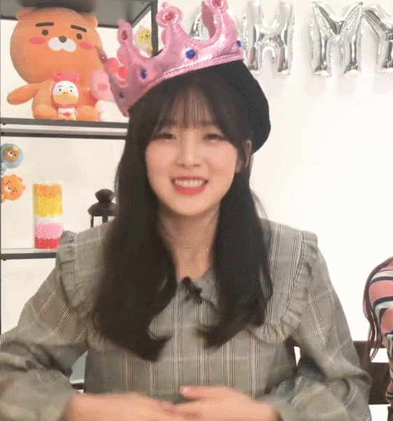 왕관 오마이걸 아린.gif | 인스티즈