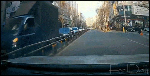 운전자 반응속도 레전드.GIF | 인스티즈