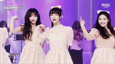[움짤주의] MBC가요대제전 오마이걸 비니모음.gif | 인스티즈