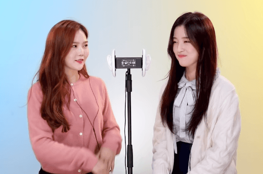 오마이걸 효정&amp;아린.gif | 인스티즈