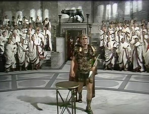 찬란한 로마 제국 그 자체가 되버린 남자"내가 로마다 , 나는 '카이사르'다."-마지막편- ﻿ | 인스티즈