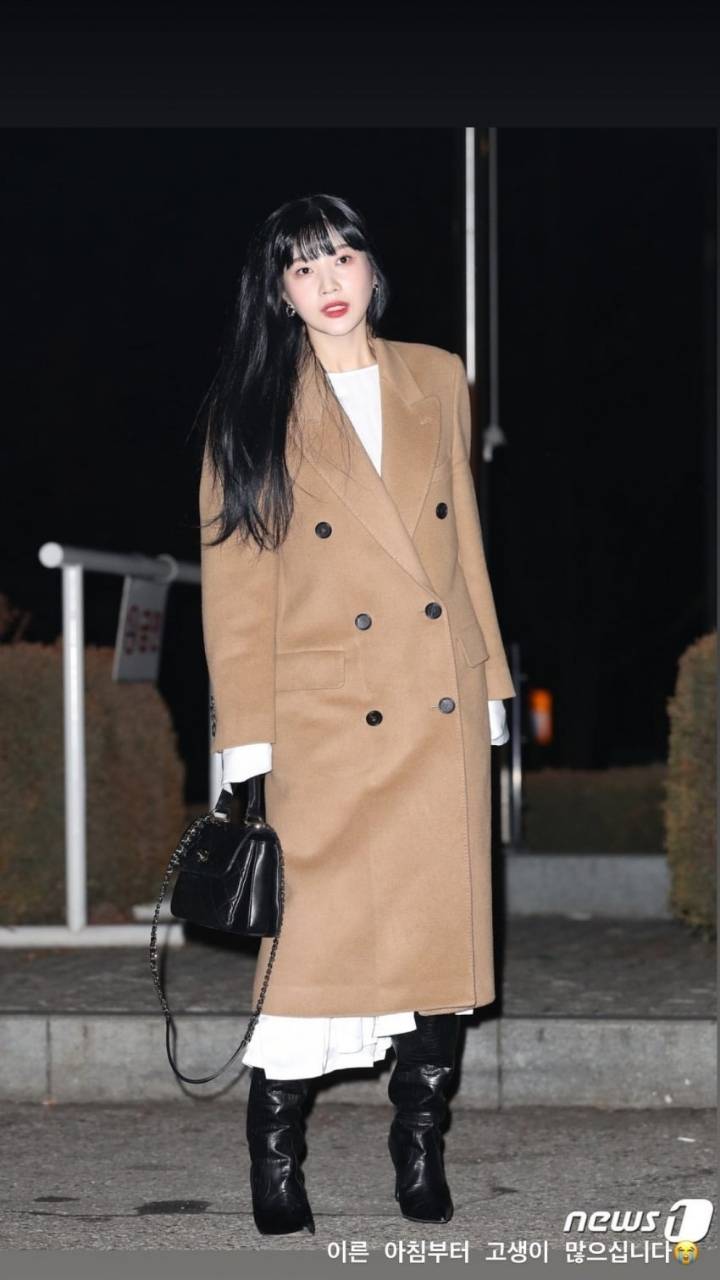 레드벨벳 조이 오늘자 해피투게더 녹화 출퇴근길 | 인스티즈