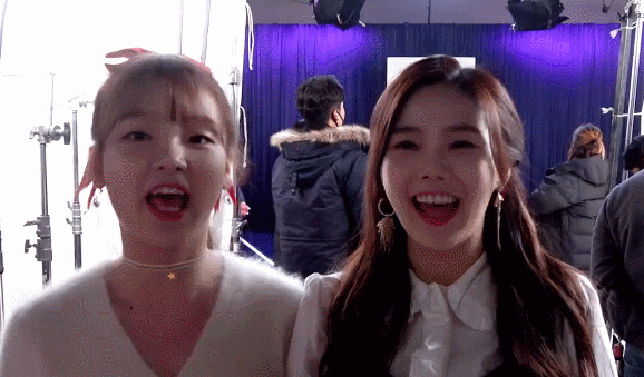 오마이걸 효정 박치기.gif | 인스티즈