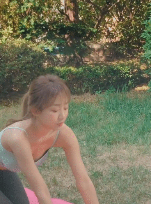 요가하는 표은지.gif | 인스티즈