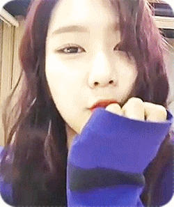 오마이걸 지호.gif | 인스티즈