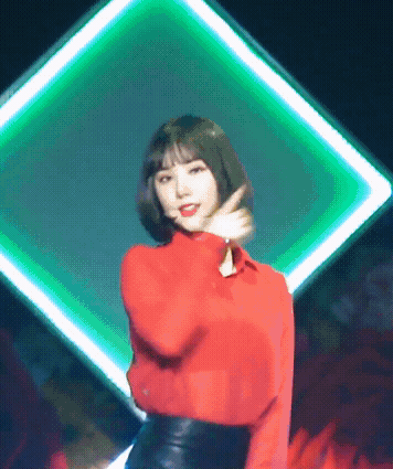 여자친구 떽띠 은하.gif | 인스티즈