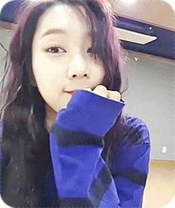 오마이걸 지호.gif | 인스티즈