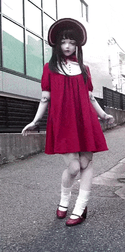 관절인형 코스프레.gif | 인스티즈