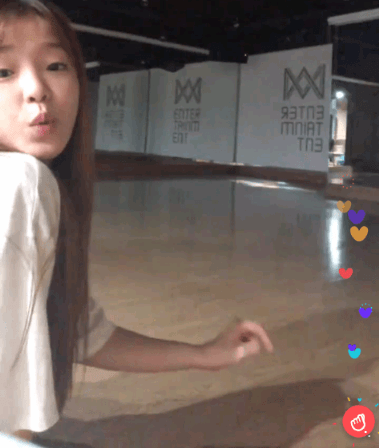 하트가 신기한 오마이걸 승희.gif | 인스티즈