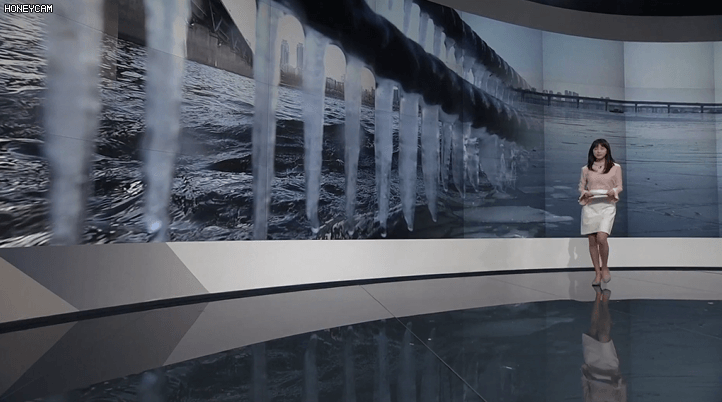 20200115 아침 김민아 jtbc 기상캐스터 | 인스티즈