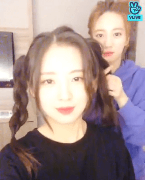 오마이걸 비니&amp;아린.gif | 인스티즈