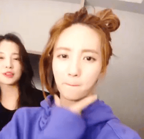 오마이걸 비니&amp;아린.gif | 인스티즈