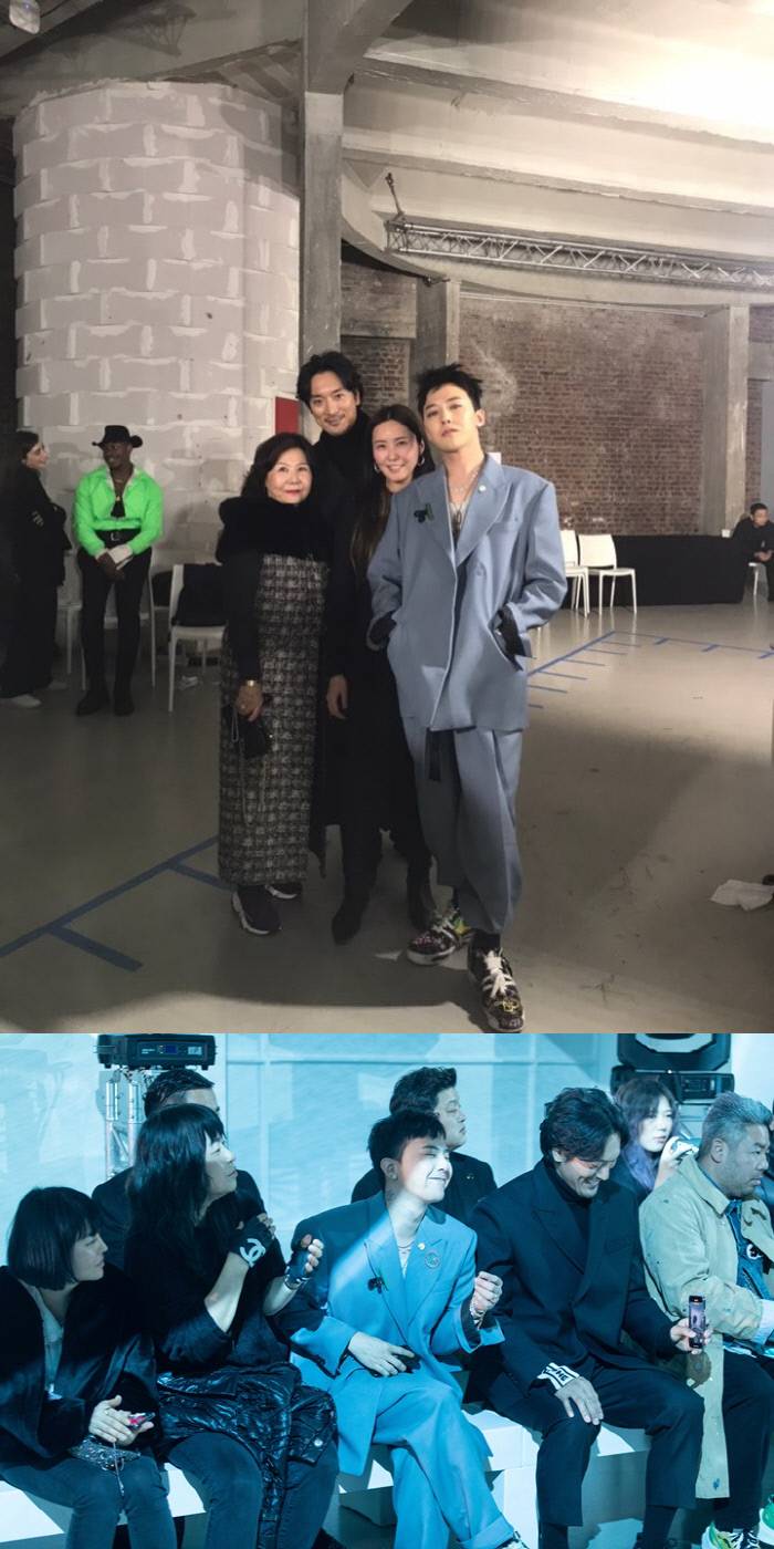 김민준X지드래곤, 권다미 응원차 파리 패션쇼 방문…패셔니스타 가족의 '화려한 외출' | 인스티즈