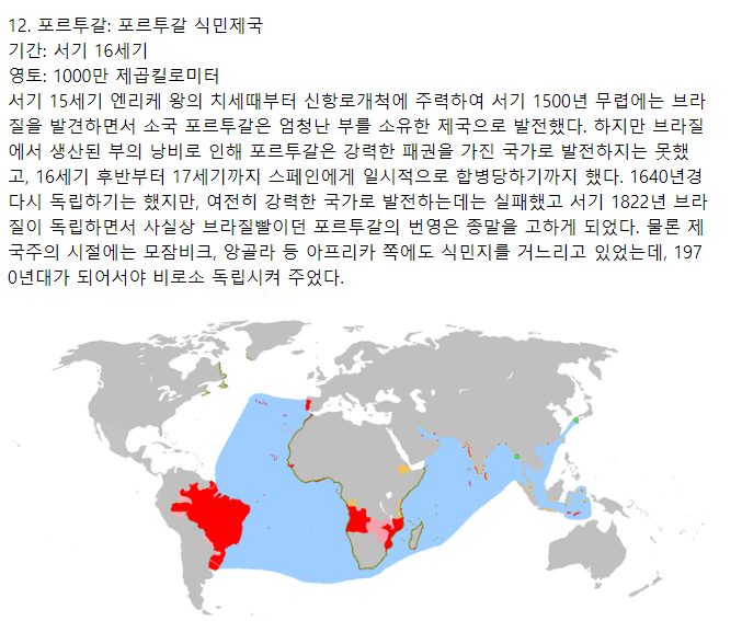 16세기 포르투갈 제국의 위엄 | 인스티즈