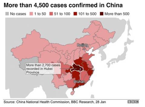 [BBC속보] 우한바이러스 사망자 106명 | 인스티즈
