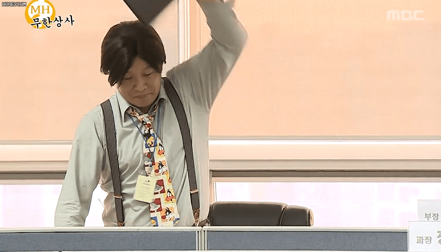 [무한도전] 다짜고짜 화내는 정준하 부장.gif | 인스티즈