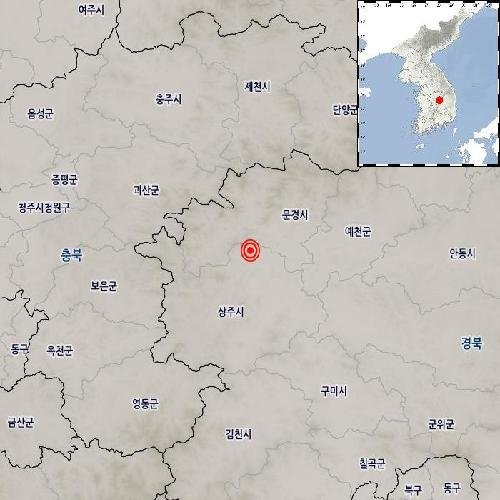 [속보] 경북 상주 북쪽서 규모 3.2 지진 발생 | 인스티즈