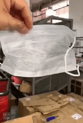 중국애들이 한국산 마스크 싹쓸이하는 이유 .gif | 인스티즈