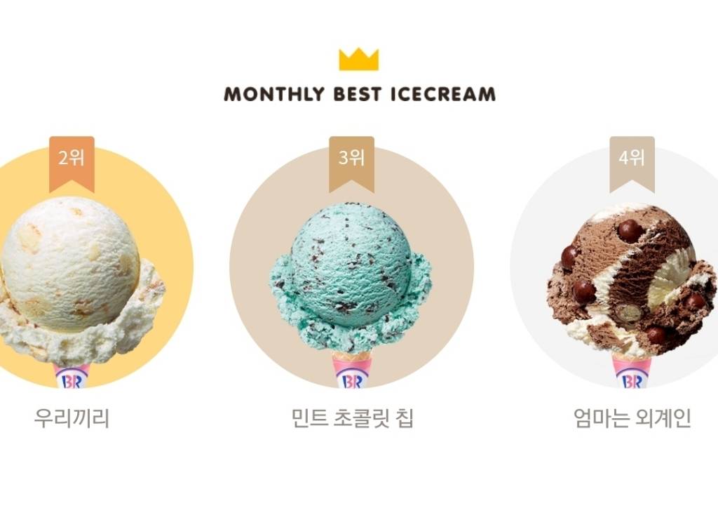 생각보다 잘 나가는 것 같은 배스킨라빈스 메뉴.......jpg | 인스티즈