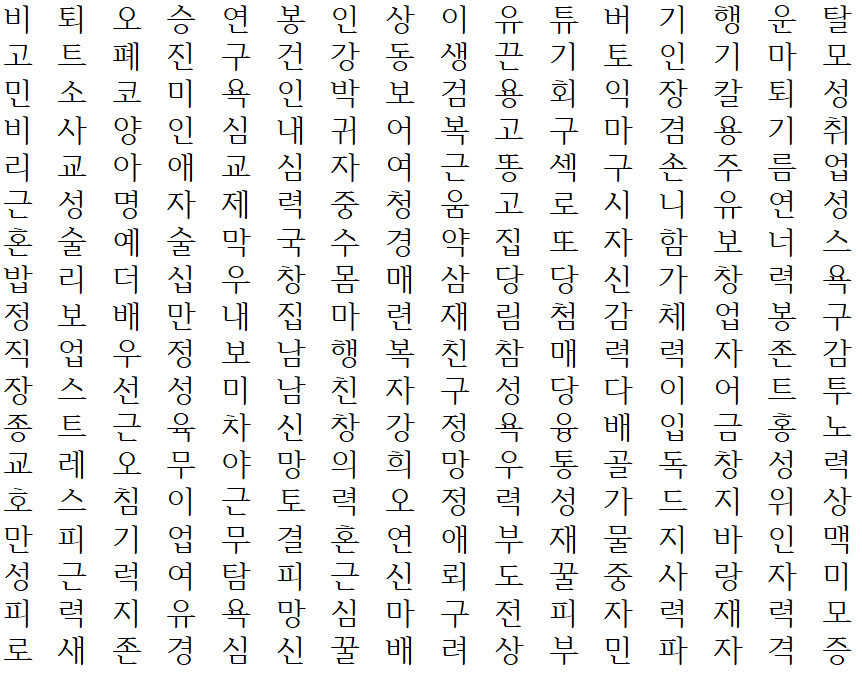 제일 처음 보이는 단어 3개가 내가 2020년 얻게 될 3가지 | 인스티즈