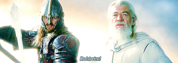 [반지의제왕] 명장면으로 꼽히는 로한 기마병의 돌격 장면들.gif | 인스티즈