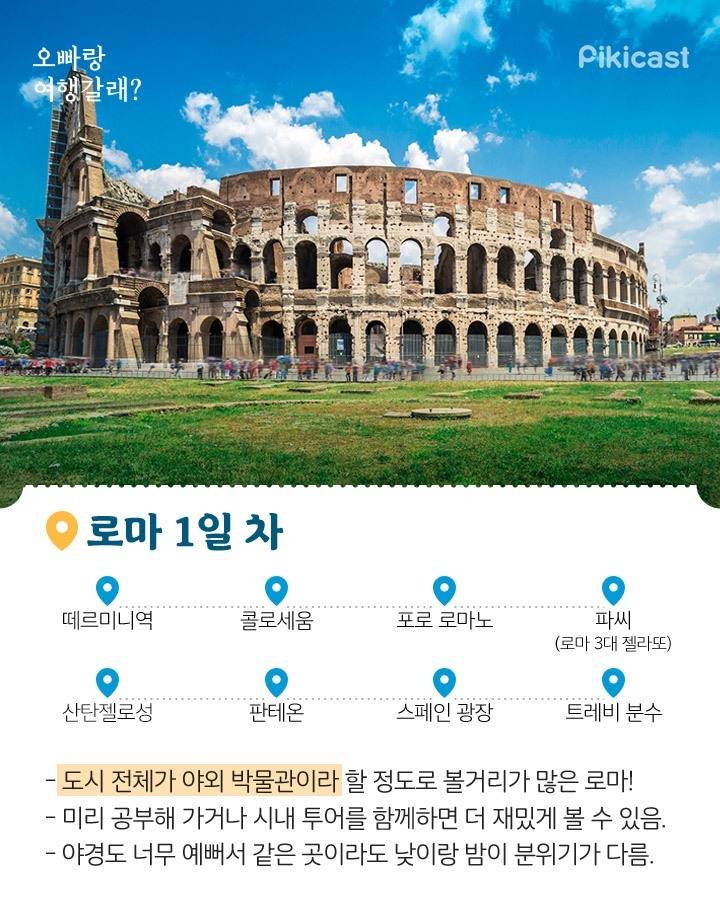 이탈리아 일정 총정리 | 인스티즈