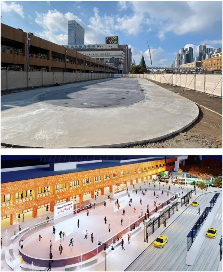 강남 고속버스터미널 아이스링크장 | 인스티즈