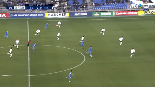 [데이터주의] 도쿄의 측면을 허물었던 정동호의 활약상 모음.gif | 인스티즈