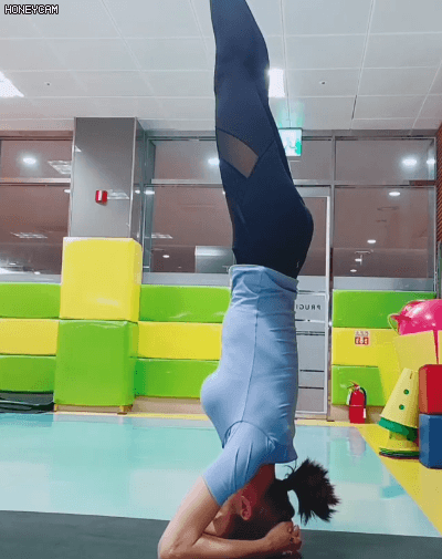 요가하는 김정화 | 인스티즈