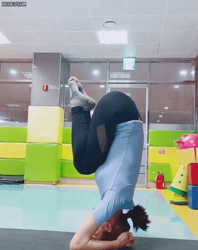 요가하는 김정화 | 인스티즈