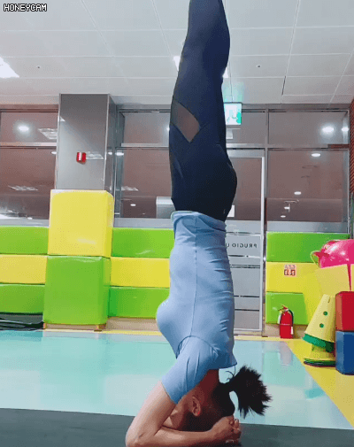 요가하는 김정화 | 인스티즈